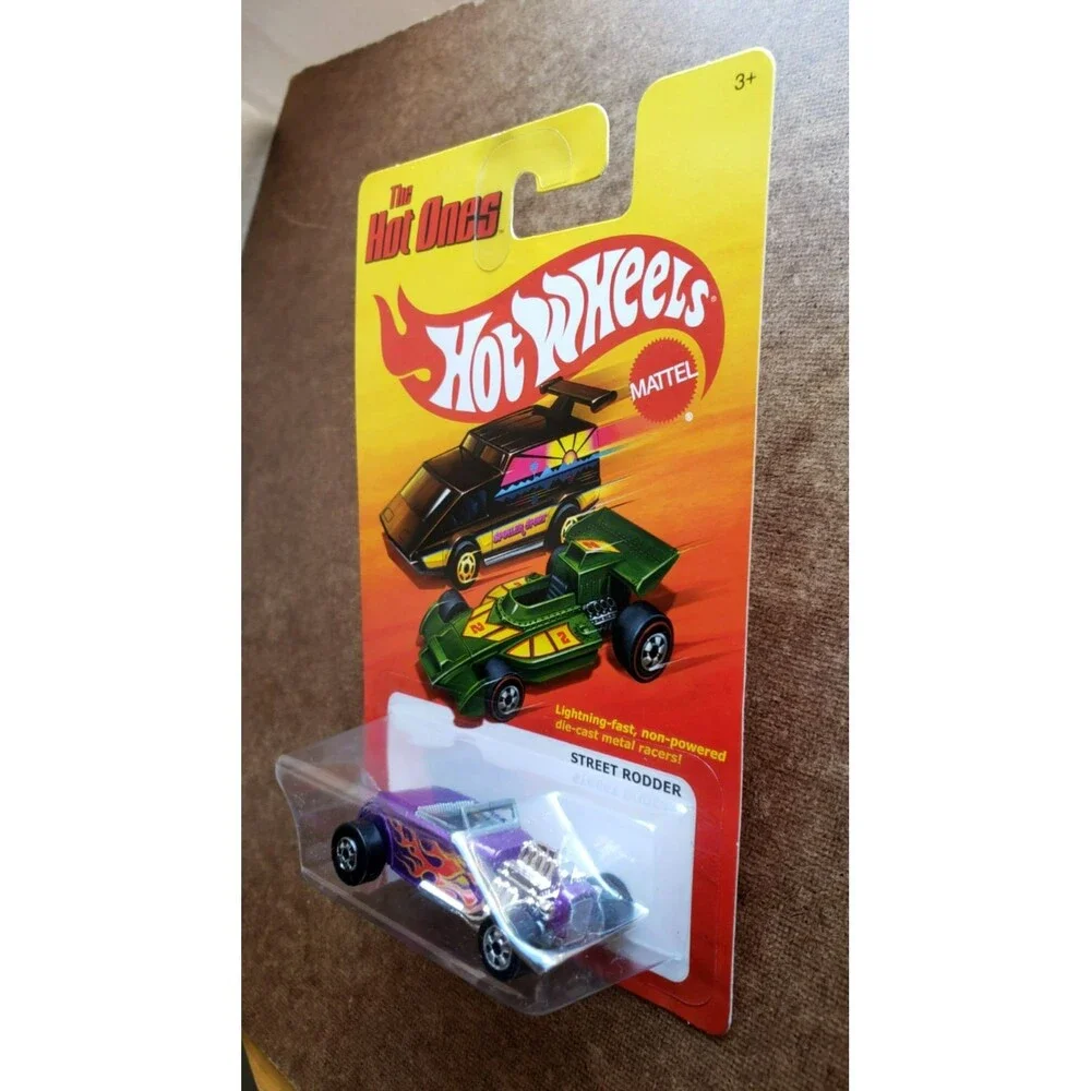 2011 Hot Wheels STREET RODDER FORD Dark Blue THE HOT ONES #W1584 Black Wall 1:64